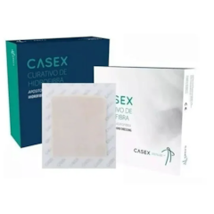 Curativo de Hidrofibra 10cm x 10cm c/10 Casex