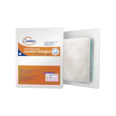 Curativo Estéril Cremer Algodonado 10x15 Aberto c/144 Curativo Estéril Cremer Algodonado 10x15 Aberto c/144