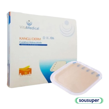 Curativo Hidrocoloide 10cm x 10cm c/10 Vitamedical Curativo Hidrocoloide 10cm x 10cm c/10 Vitamedical