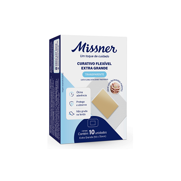 Curativo Transparente XG Missner c/10 Curativo Transparente XG Missner c/10