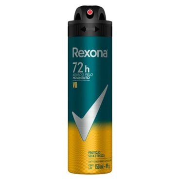 DESODORANTE REXONA MEN AEROSOL AP V8 150ML