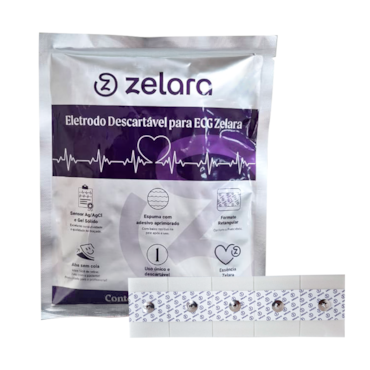 Eletrodo Descartável para ECG c/50 Zelara