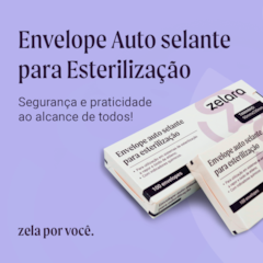 Envelope Autosselante para Esterilização 9cmx16cm C/100 ZELARA