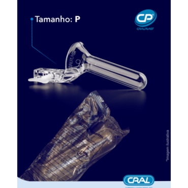 Espéculo Vaginal P Sem Lubrificante Não Estéril c/200 Cralplast Espéculo Vaginal P Sem Lubrificante Não Estéril c/200 Cralplast