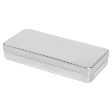 Estojo Liso Inox 18x8x3cm Fami Estojo Liso Inox 18x8x3cm Fami