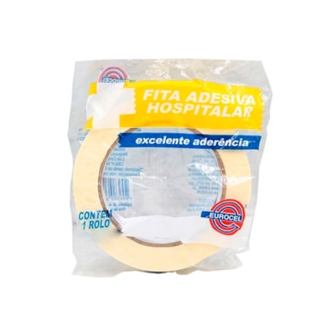 Fita Adesiva Hospitalar 19x50 c/48 Eurocel