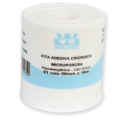 Fita Micropore 50mm x 10m c/6 Wiltex