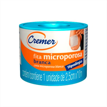 Fita Micropore Cremer 25mmx10m c/12