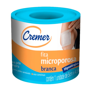 Fita Micropore Cremer 50mmx10m c/36