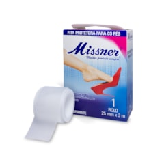 Fita Protetora Para os Pés 2,5cm x 3,0m c/30 Missner