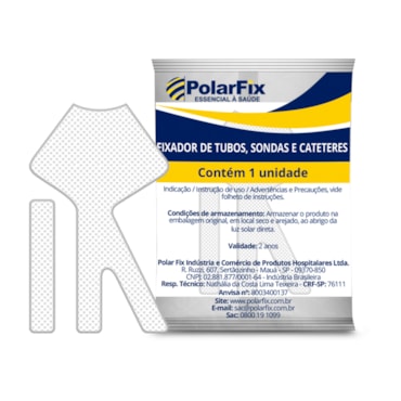 Fixador de Tubos, Sondas e Cateteres Nasal Adulto G c/10 PolarFix