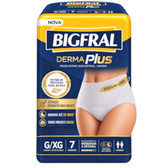 Fralda Adulto Pants G/XG C/07 Dermaplus-Bigfral