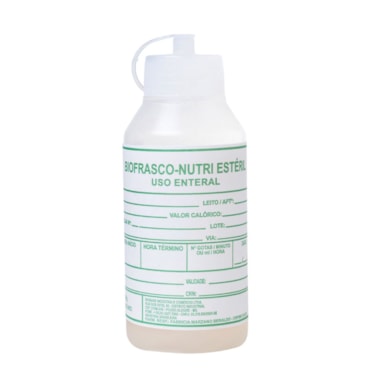 Frasco para Dieta Enteral 100ml Estéril c/243 Biobase