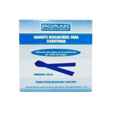 Garrote em Tiras 36cm c/25 Vacuplast