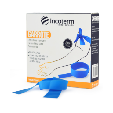 GARROTE LATEX FREE C/25-INCOTERM