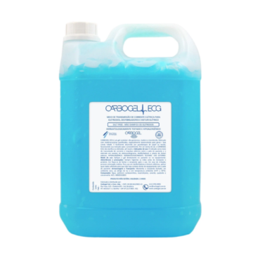 Gel para ECG Azul Galão 5kg Carbogel