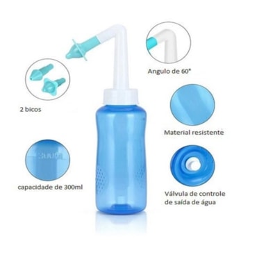 Higienizador Nasal 300ml Supermedy Higienizador Nasal 300ml Supermedy