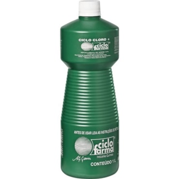 Hipoclorito Sódio 1% Cloro 1L Ciclo Farma Hipoclorito Sódio 1% Cloro 1L Ciclo Farma