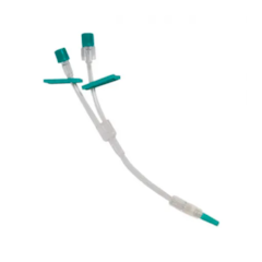 Infusor Multivias 2 Vias Infantil com Clamp Luer Slip c/20 Embramed