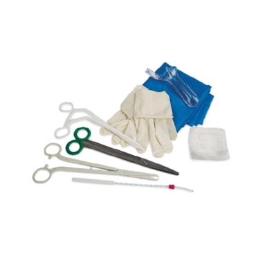Kit para Inserção de DIU Estéril Descartável Kolplast Kit para Inserção de DIU Estéril Descartável Kolplast