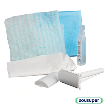 Kit Tricotomia Estéril Kolplast Kit Tricotomia Estéril Kolplast