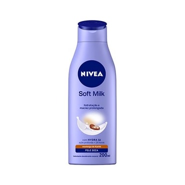 LOÇÃO HIDRATANTE NIVEA BODY SOFT MILK 200ML LOÇÃO HIDRATANTE NIVEA BODY SOFT MILK 200ML