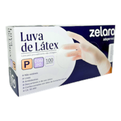 Luva de Látex com Pó P c/100 Zelara