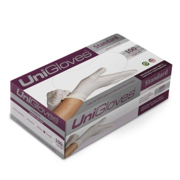 Luva de Látex para Procededimento Não Estéril P c/10cartuchos c/100 Unigloves Luva de Látex para Procededimento Não Estéril P c/10cartuchos c/100 Unigloves