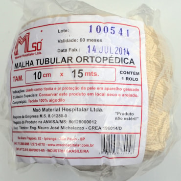 Malha Tubular 04cm x 15m Rolo Msó