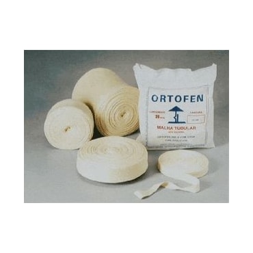 Malha Tubular 06cm x 15m Rolo Ortofen Malha Tubular 06cm x 15m Rolo Ortofen