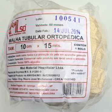 Malha Tubular 06cm x 25m Rolo Msó Malha Tubular 06cm x 25m Rolo Msó