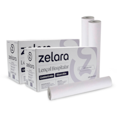 Papel Lençol 100% Celulose 50cm x 50m c/06 Zelara