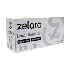 Papel Lençol 100% Celulose 50cm x 50m c/06 Zelara