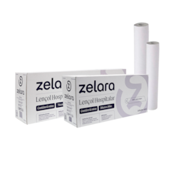 Papel Lençol 100% Celulose 70cm x 50m c/06 Zelara