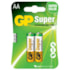 Pilha Super Alkaline AA 1.5V c/2 Gp