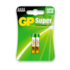 Pilha Super Alkaline AAA 1.5V c/2 GP