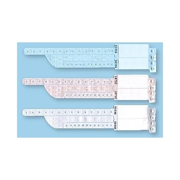 Pulseira de Identificação Infantil Branca c/100 Cientific/Health Med Pulseira de Identificação Infantil Branca c/100 Cientific/Health Med