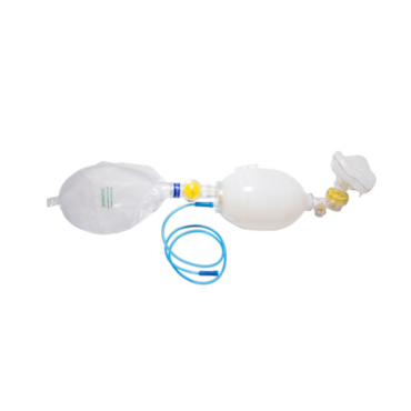 Ressuscitador Manual de Silicone Adulto Completo Farmatex