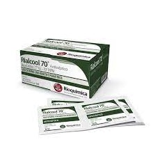 Riálcool 70% Anti Séptico Sache c/120 Rioquimica