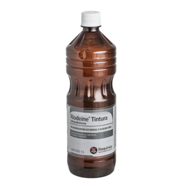 RIODEINE TINTURA ALCOOLICA 1L C/12-RIOQUIMICA