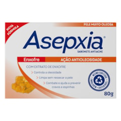 SABONETE ASEPXIA ENXOFRE 80 GR