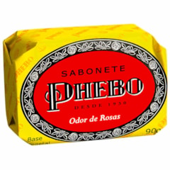 SABONETE DE GLICERINA PHEBO ODOR DE ROSAS 90G