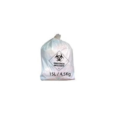 Saco de Lixo Infectante 15l c/100 Donapack