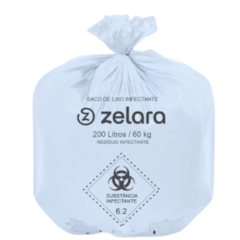 Saco de Lixo Infectante 200LT C/100-ZELARA