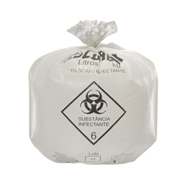 Saco de Lixo Infectante 30L c/100 Descarbox