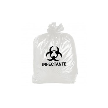 Saco de Lixo Infectante 30l c/100 Rava