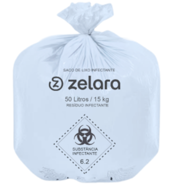 Saco de lixo Infectante 50LT C/100 - ZELARA