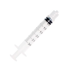 Seringa Descartável 3ml Luer Lock c/100 Descarpack