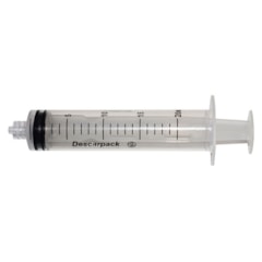 Seringa Descartável 3ml Luer Lock c/100 Descarpack