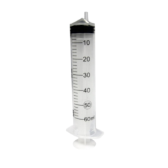 Seringa Hipodérmica 60ml Luer Slip C/100 SR
